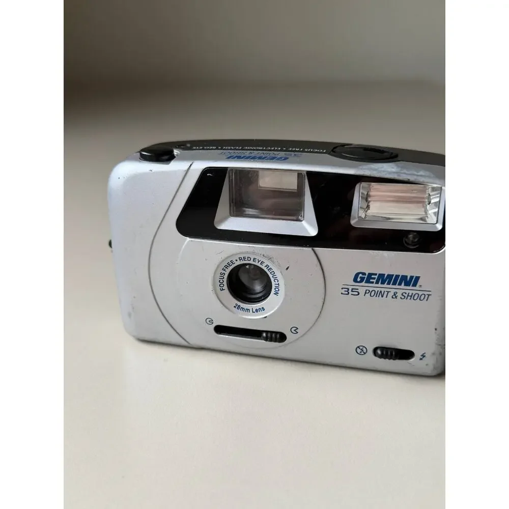 Gemini Compact 35mm Point & Shoot Film Camera Vintage WORKS
